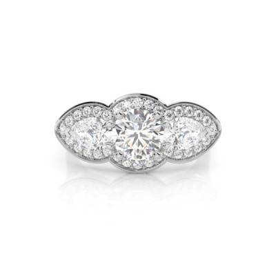 950 Platinum Diamond Ring Manufacturers, Suppliers, Exporters in Jaipur