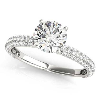All Side Diamond Anniversary Ring Manufacturers in Geelong