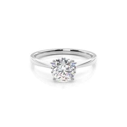 Classic Four Prong Solitaire Ring Manufacturers in Surat