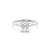 Emerald Cut Diamond White Gold Ring Manufacturers in Philippines