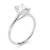 Emerald Cut Diamond White Gold Ring Manufacturers in Australia