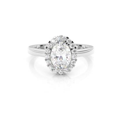 Oval Cut Halo Ring Manufacturers in Brisbane