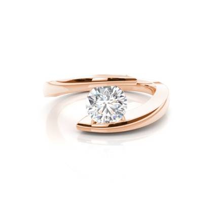 Rose Gold Solitaire Ring Manufacturers in Singapore
