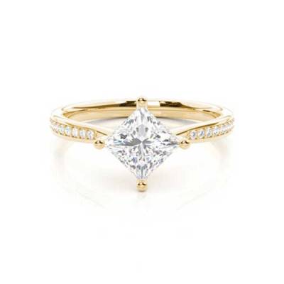 Square Design Diamond Ring Manufacturers, Suppliers, Exporters in Maine