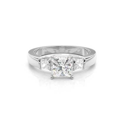 Three Stone Gift Diamond Ring Manufacturers in Qatar