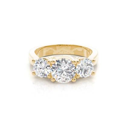 Trilogy Diamond Engagement Ring Manufacturers in Hobart