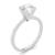 White Gold Round Diamond Ring Manufacturers in Surat