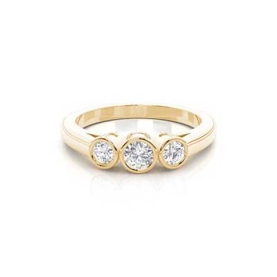 Yellow Gold Round Diamond Ring Manufacturers, Suppliers, Exporters in Busan